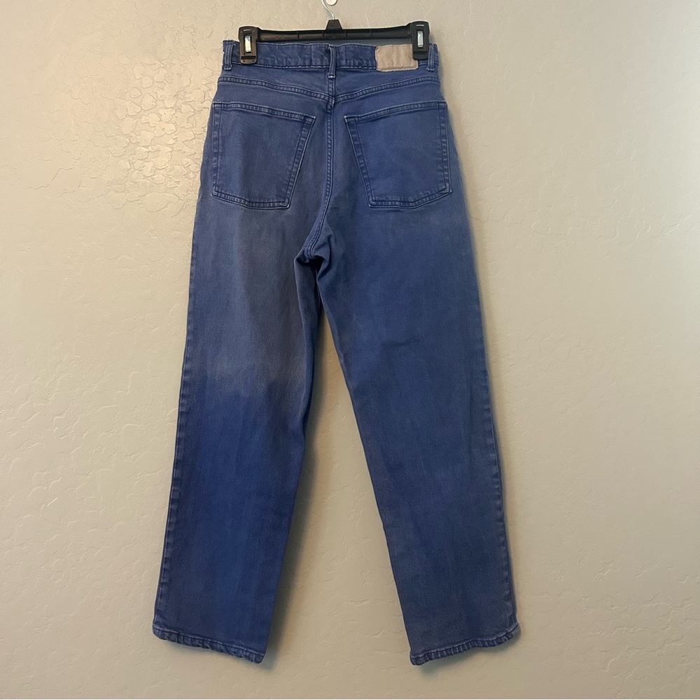 Everlane the way-high jean organic cotton in blue color size 28 regular - Picture 8 of 16